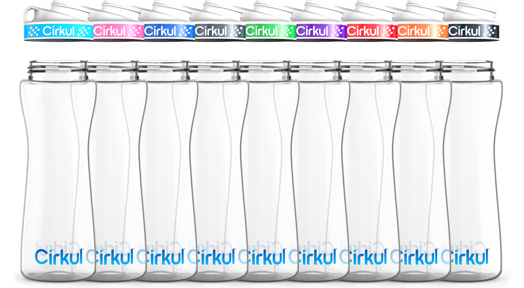 Add-on: 22oz. Plastic Bottle & Comfort Grip Lid image 1