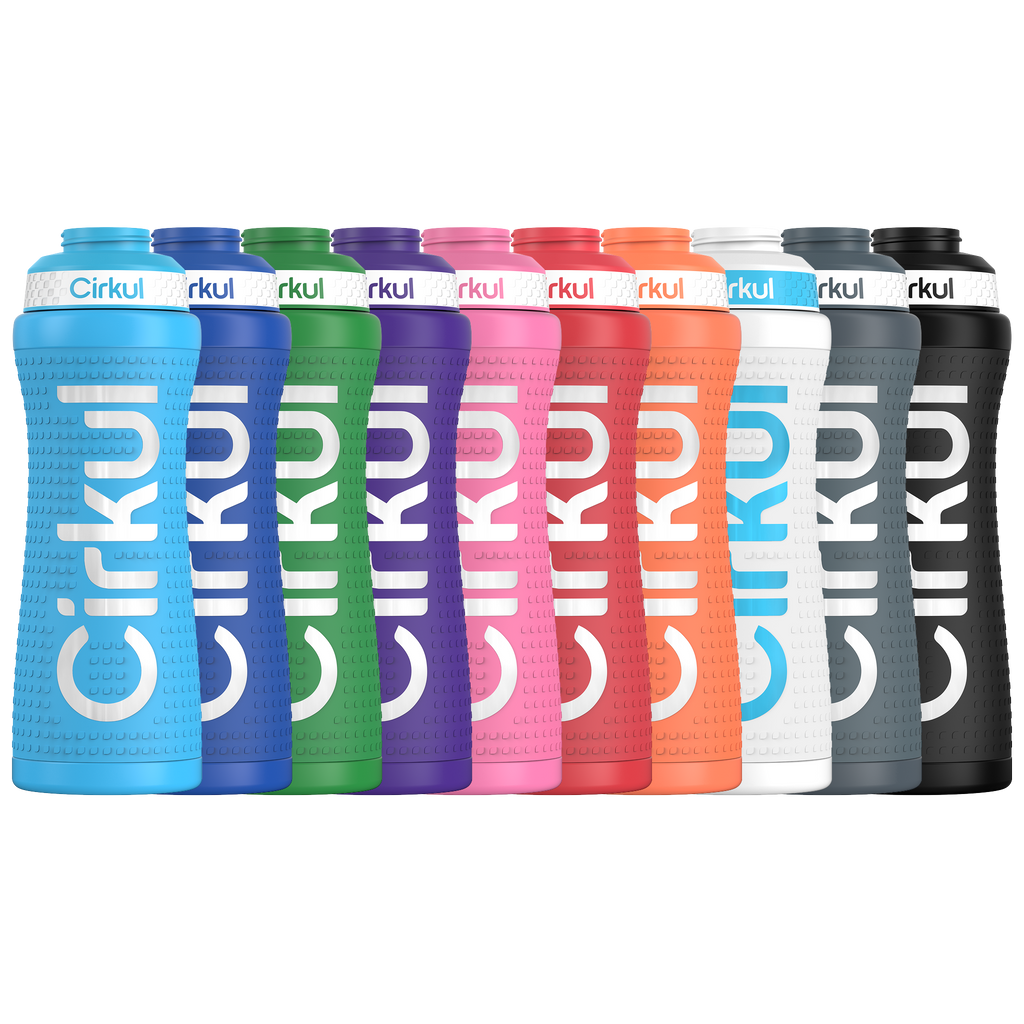 22oz. Grip Stainless Steel Bottle & Sport Lid image 1