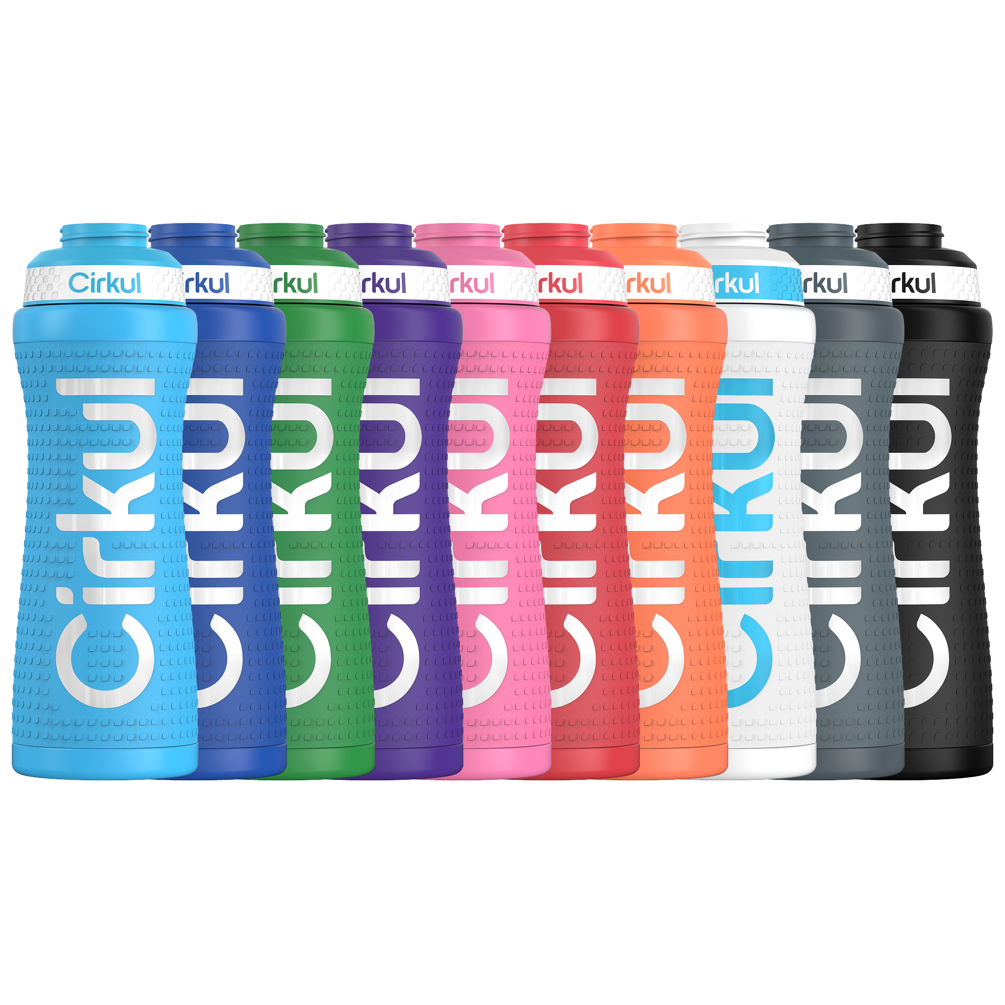 22oz. Grip Stainless Steel Bottle & Sport Lid image 1
