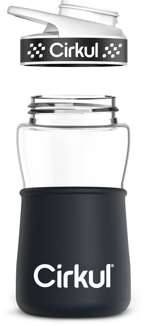 Add-on: 12oz. Plastic Bottle & Comfort Grip Lid + 12oz. Chill Sleeve image 2