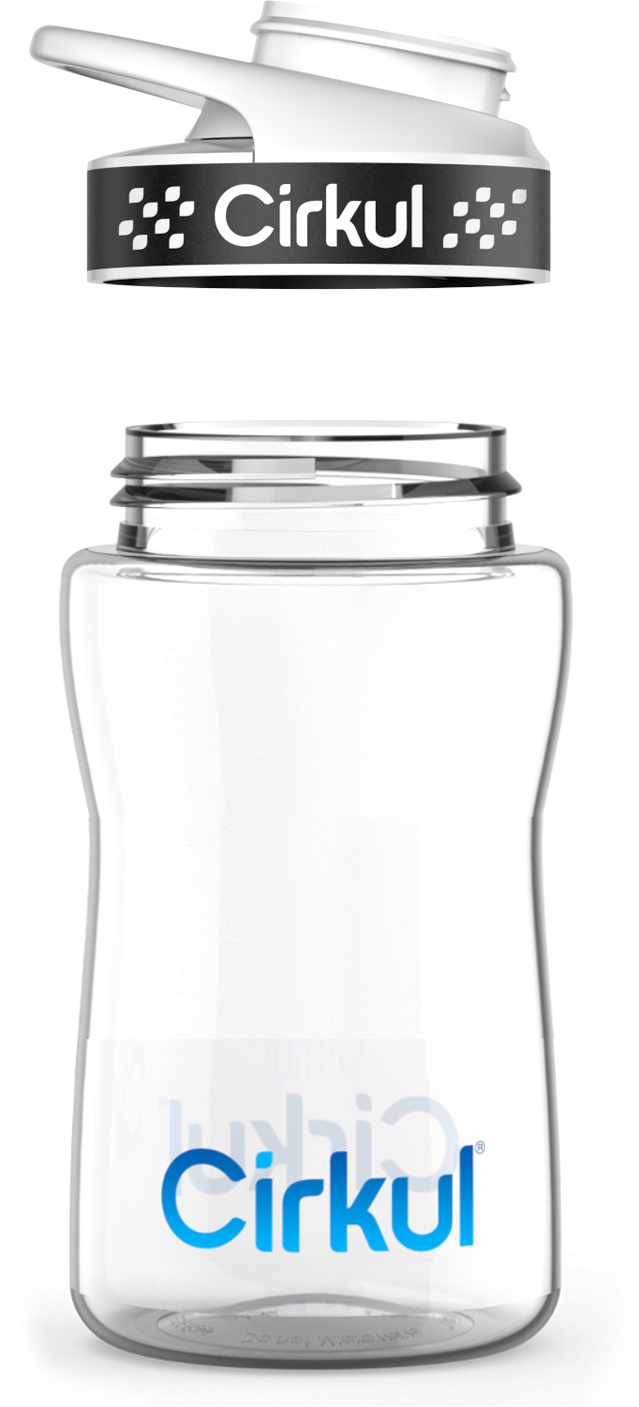 Add-on: 12oz. Plastic Bottle & Comfort Grip Lid image 2