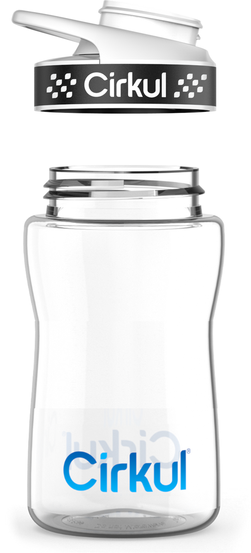 Add-on: 12oz. Plastic Bottle & Comfort Grip Lid image 2