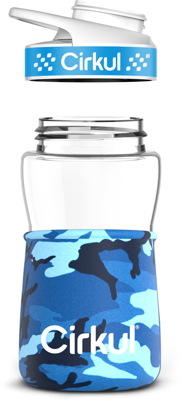 Add-on: 12oz. Plastic Bottle & Comfort Grip Lid + 12oz. Chill Sleeve image 5