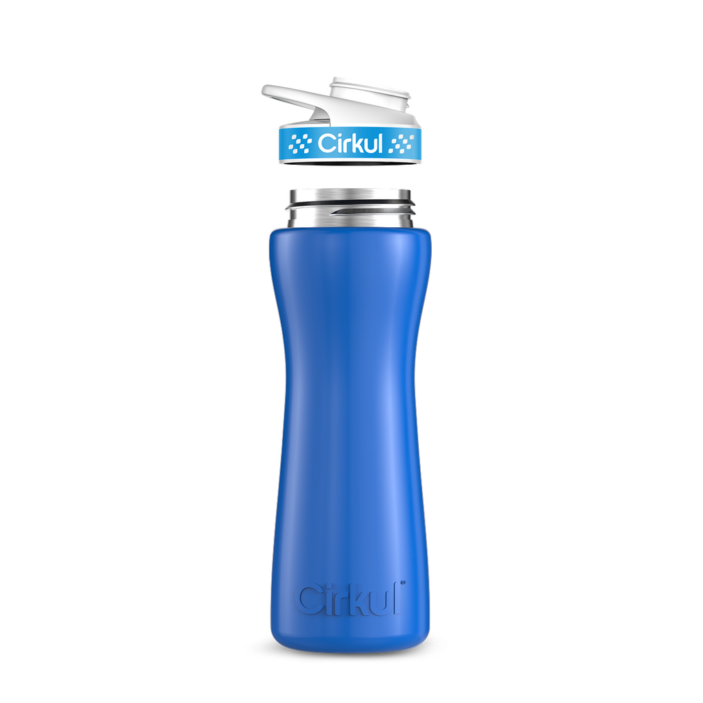 22oz. Stainless Steel Bottle & Comfort Grip Lid image 5