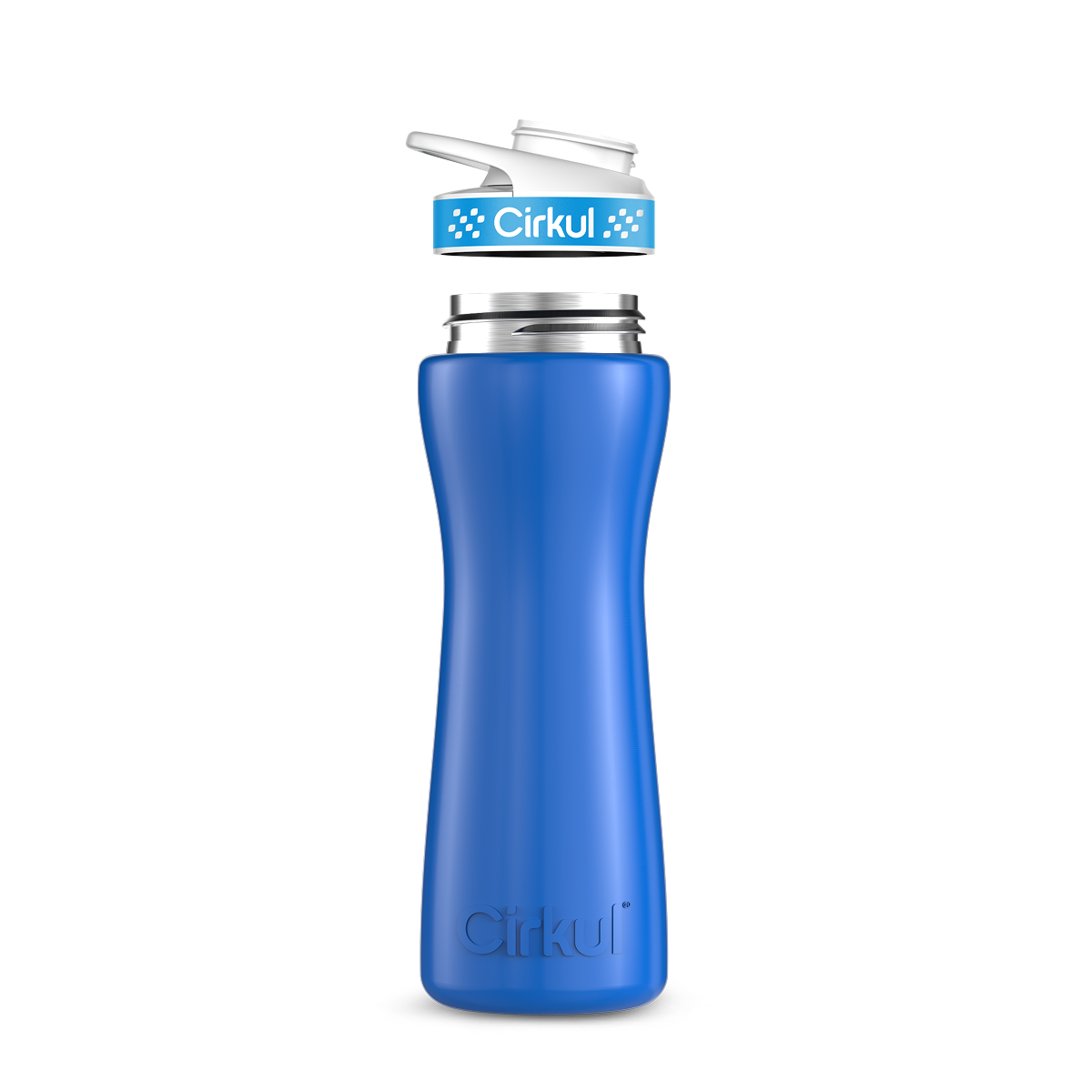22oz. Stainless Steel Bottle & Comfort Grip Lid image 5