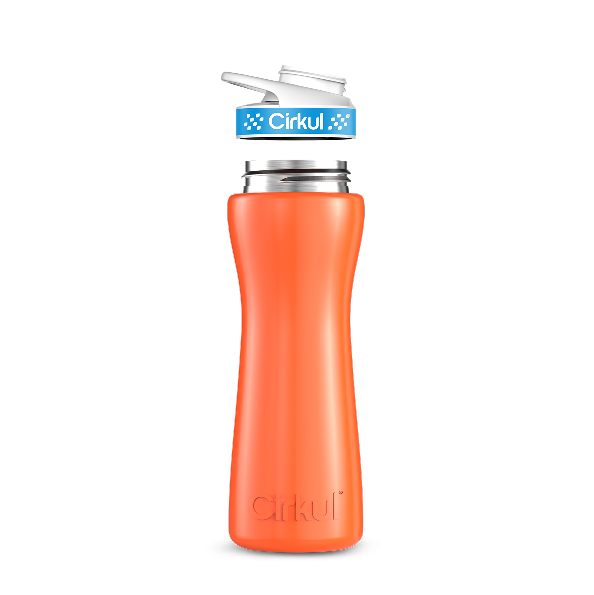 22oz. Stainless Steel Bottle & Comfort Grip Lid image 6