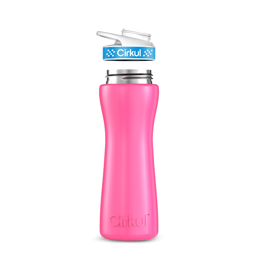 22oz. Stainless Steel Bottle & Comfort Grip Lid image 7
