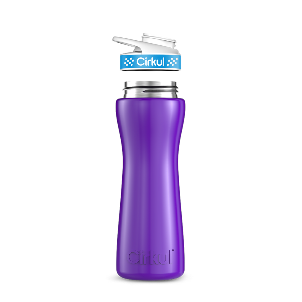 22oz. Stainless Steel Bottle & Comfort Grip Lid image 8
