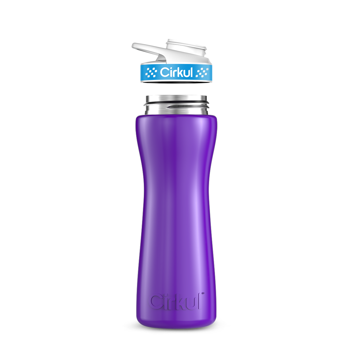 22oz. Stainless Steel Bottle & Comfort Grip Lid image 8