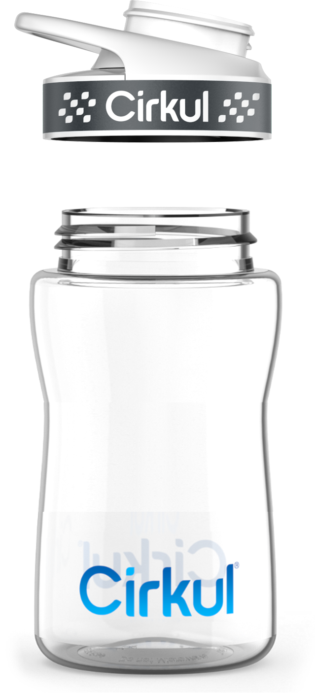 Add-on: 12oz. Plastic Bottle & Comfort Grip Lid image 4