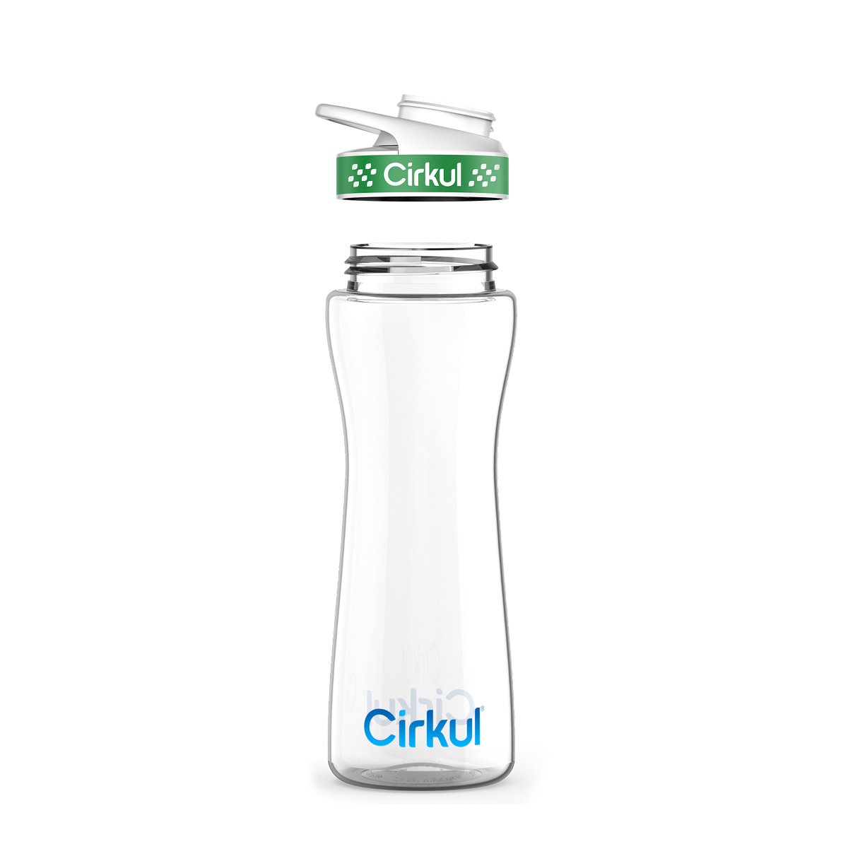 22oz. Plastic Bottle & Comfort Grip Lid image 5