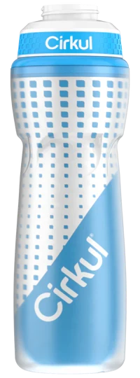 22oz. Insulated Squeeze Plastic Bottle & Sport Lid image 2