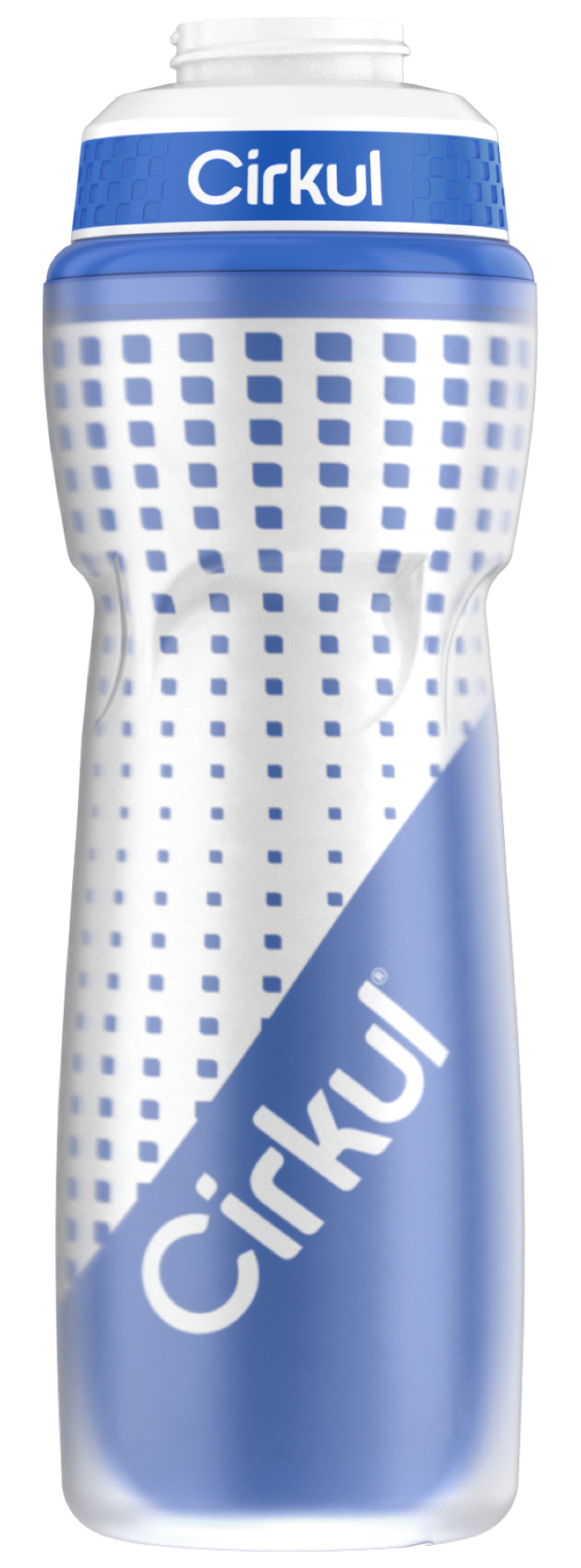 22oz. Insulated Squeeze Plastic Bottle & Sport Lid image 3