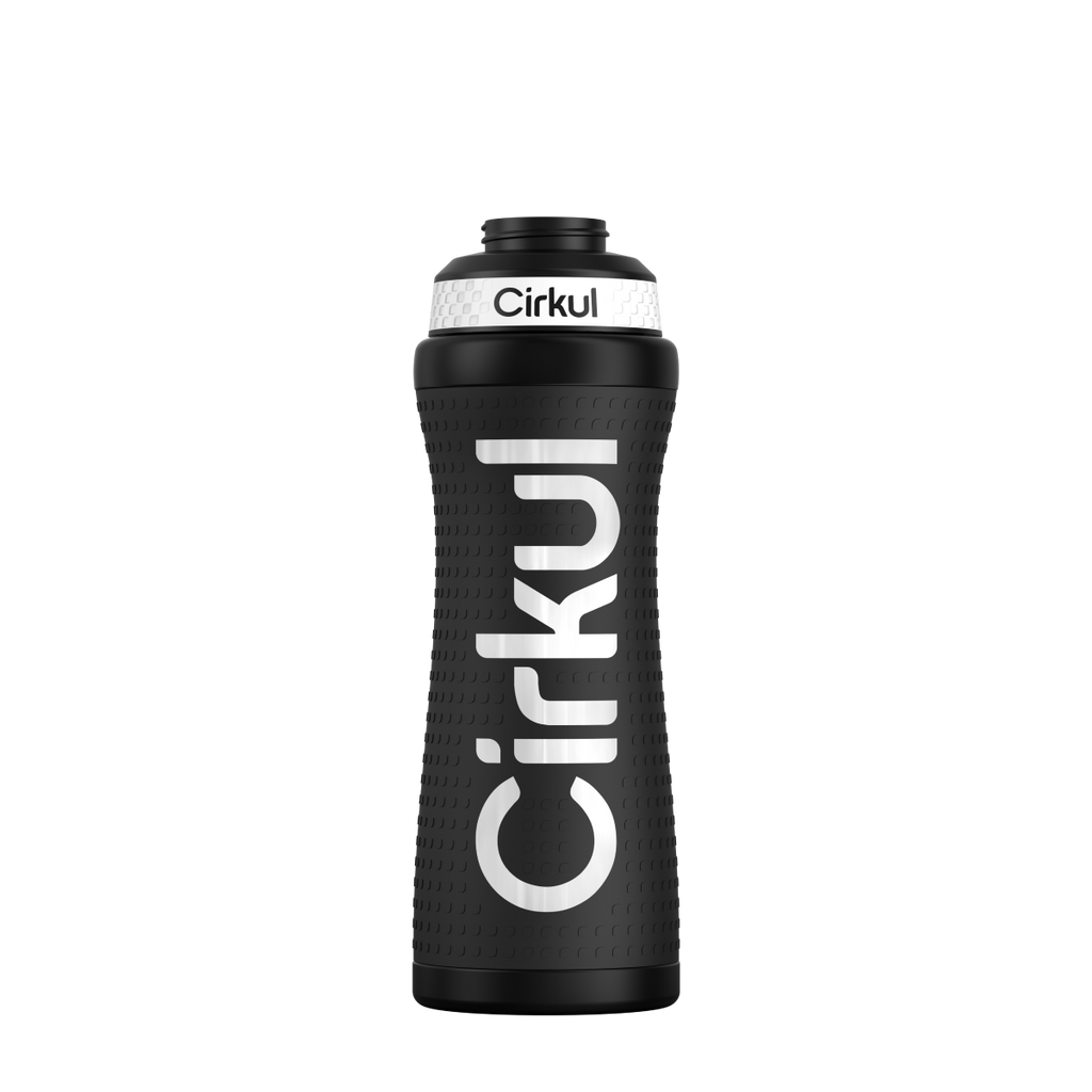 22oz. Grip Stainless Steel Bottle & Sport Lid image 2