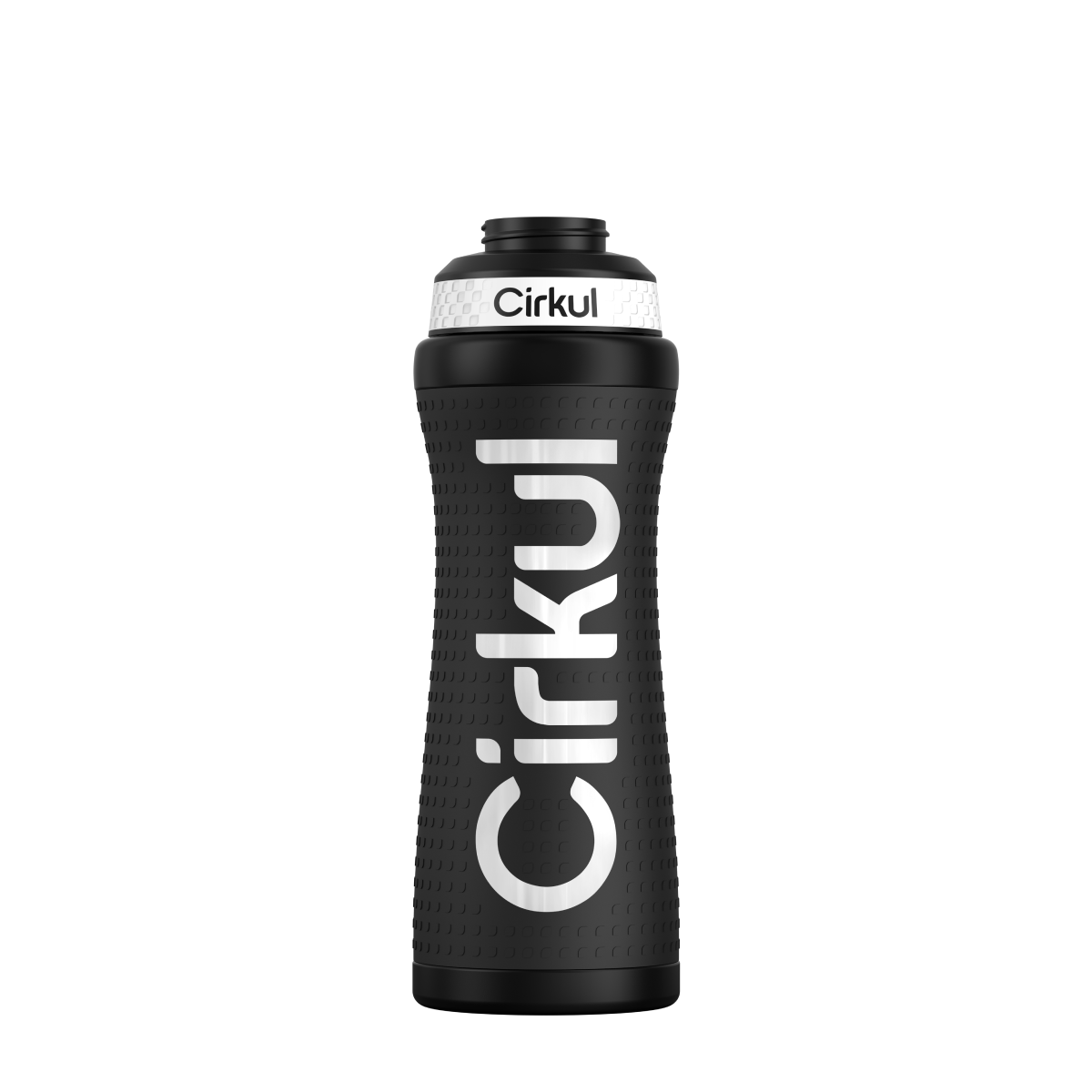 22oz. Grip Stainless Steel Bottle & Sport Lid image 2
