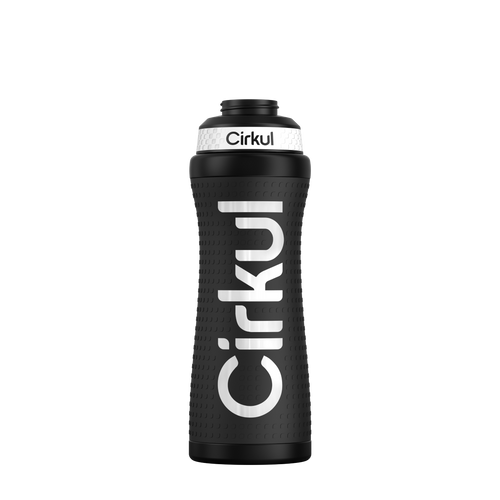 22oz. Grip Stainless Steel Bottle & Sport Lid image 2