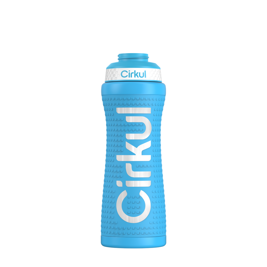 22oz. Grip Stainless Steel Bottle & Sport Lid image 3