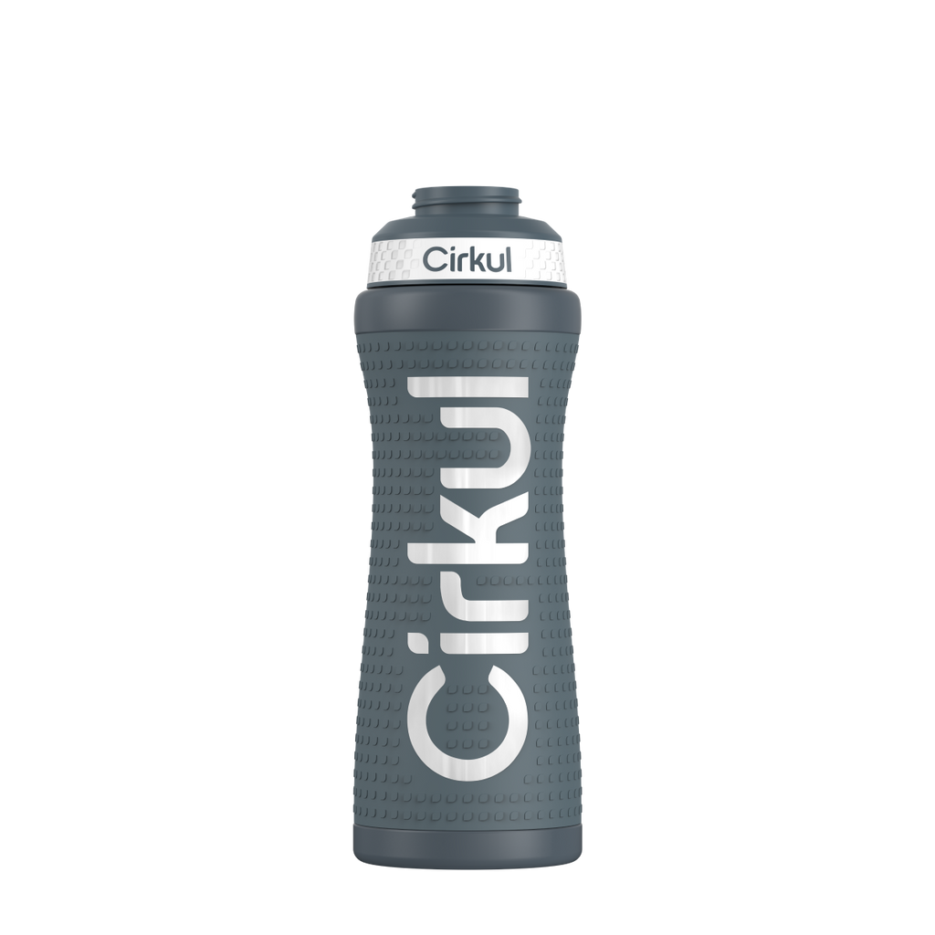 22oz. Grip Stainless Steel Bottle & Sport Lid image 4