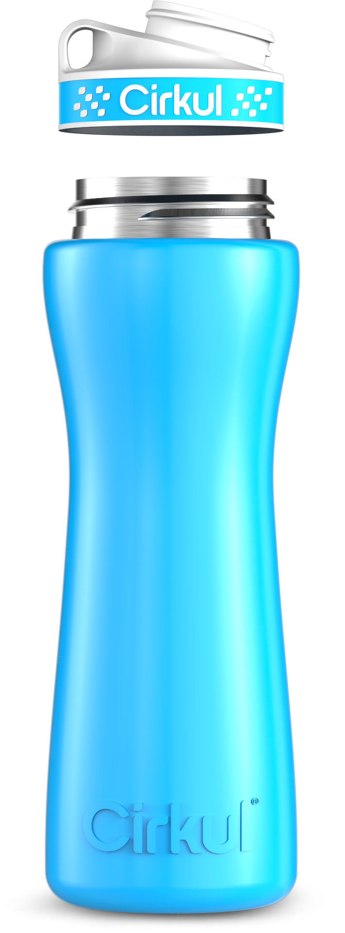 Custom 22oz. Stainless Steel Bottle & Comfort Grip Lid image 4